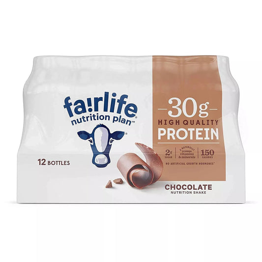 Fairlife Nutrition Plan High Protein Chocolate Shake, 12 pk. - Set of 4 - 48