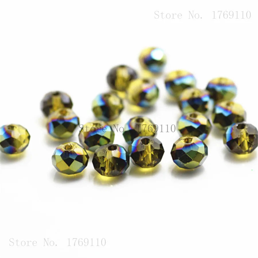 Dazzling Light Blue Crystal Beads