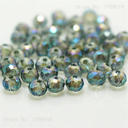 Dazzling Light Blue Crystal Beads