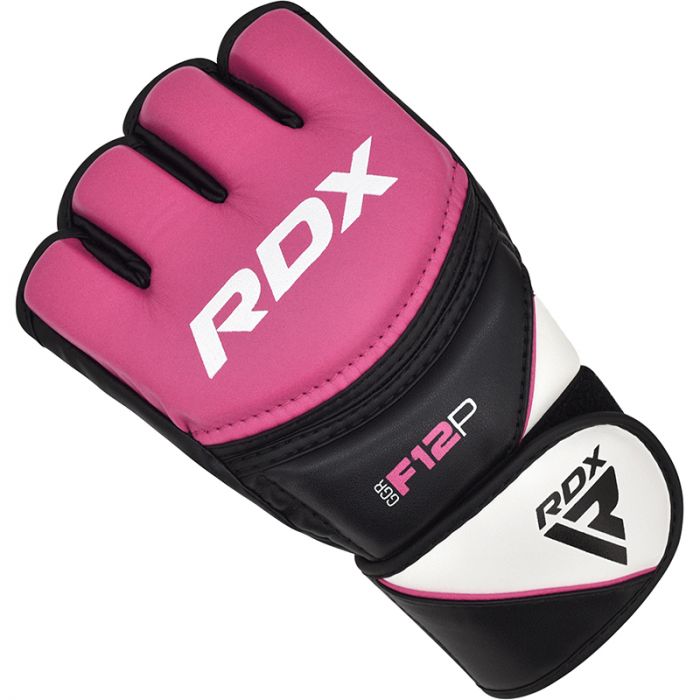 RDX Women's MMA Gloves Grappling Martial Arts Sparring Punching Bag Cage Fighting Maya Hide Leather Mitts Combat Training