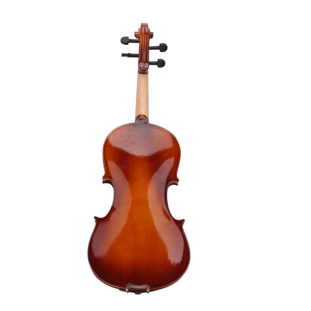 Acoustic Violin Full Size Set: Basswood, Bow, Case & Rosin