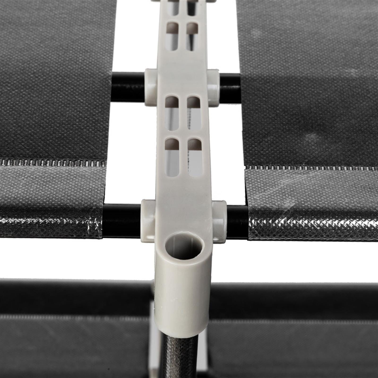 3-Tier 9-Cube Storage Shelf Black | Multifunctional Closet Organizer Rack for Bathroom Bedroom Office